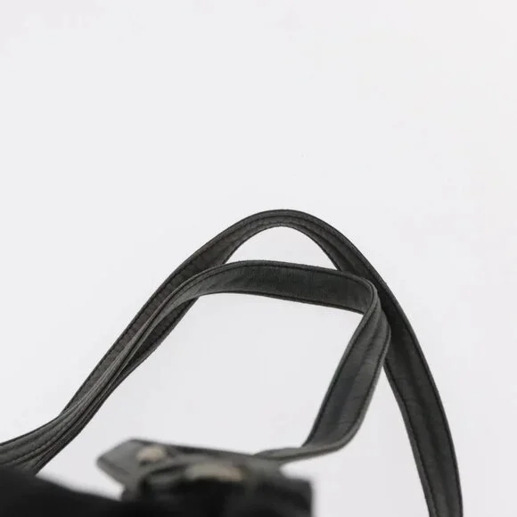 PRADA Backpack Nylon Leather Black Silver Auth 151999 - Picture 9 of 16